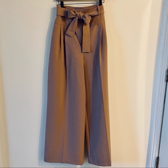 New York & Company Pants - Darling wide leg pants with tie belt